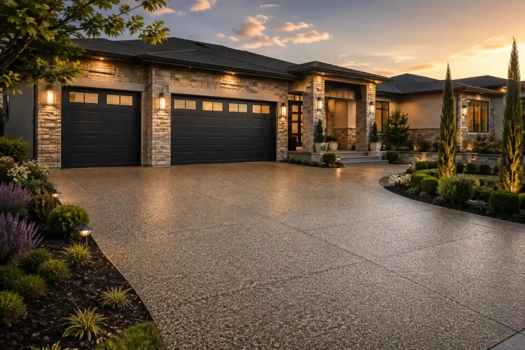 Luxury Concrete Driveway