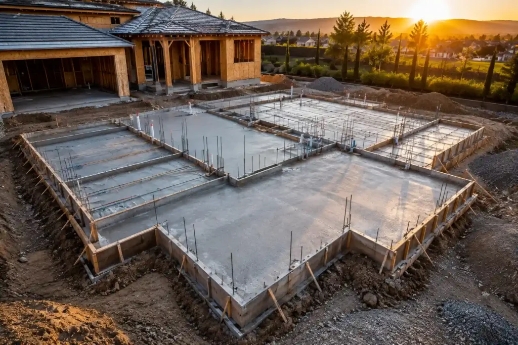 Residential Concrete Foundation Project